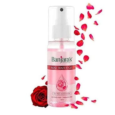 Banjara's Rose Water Gel, 100 ml