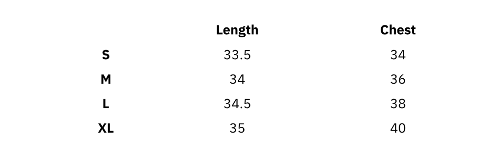Size Guide