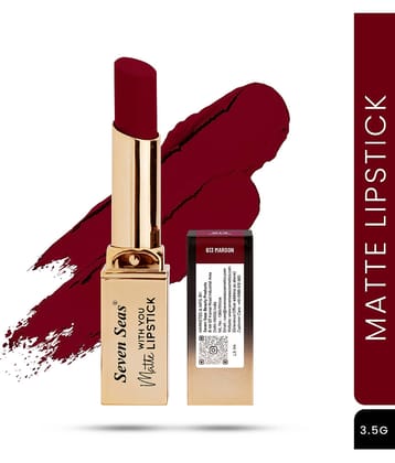 Seven Seas Long Lasting , Matte Finish , Longwear , Matte With You Lipstick (Cinnabar 3.5g)