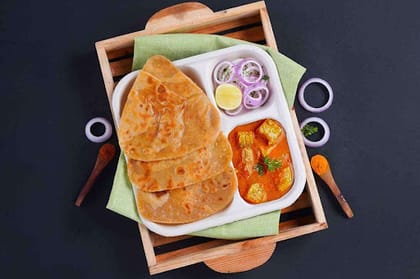 Paneer Makhani & Paratha Meal