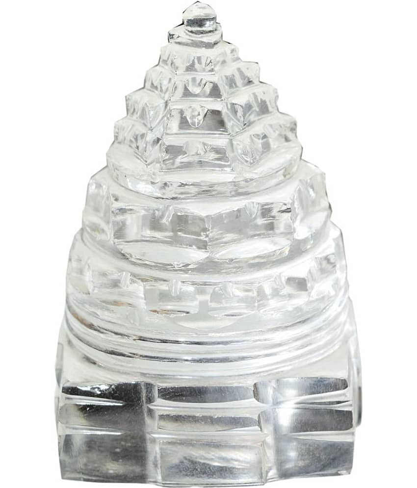 Aksaya Marketing Sphatik (crystal) Laxmi Shree Yantra 142gm
