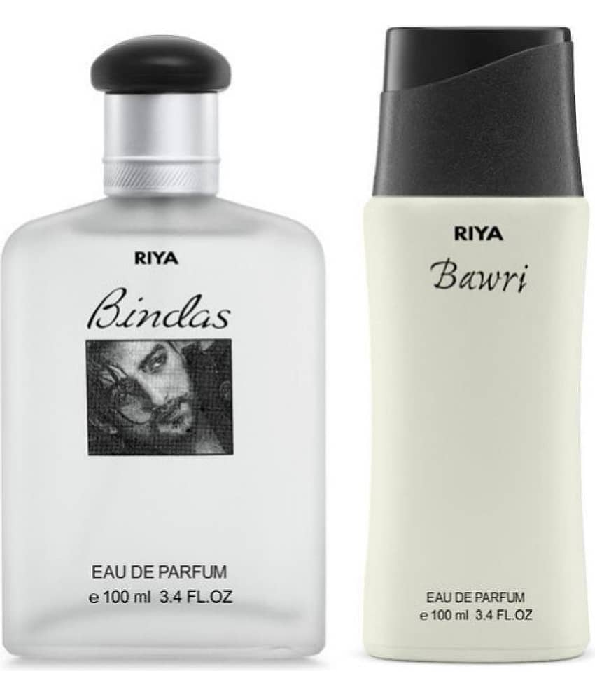 Riya Bindas & Bawri Eau De Parfum (EDP) For Unisex 200 ( Pack of 2 )