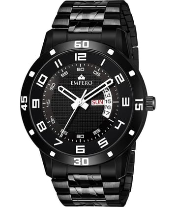 EMPERO - Black Stainless Steel Analog Men's Watch