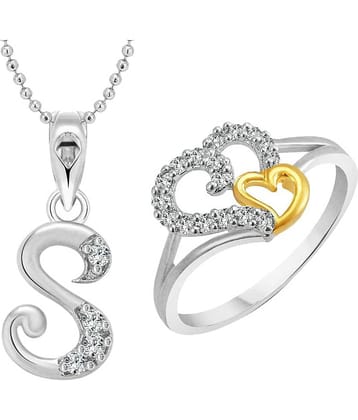 Vighnaharta Silver Ring with Pendant