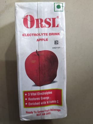 orsl electrolyte drink apple