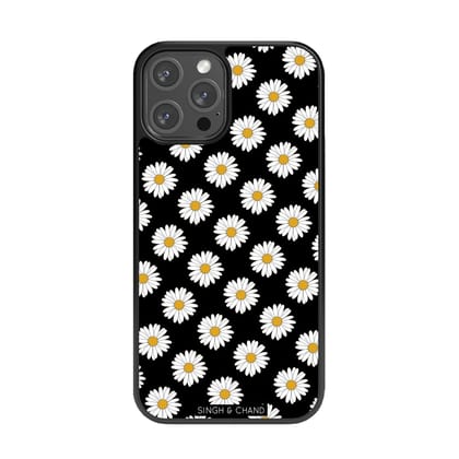 DAISY FLOWERS  Glass Phone Case