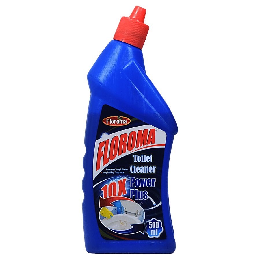 Floroma Toilet Cleaner Power Plus, Deep Clean, 500ml
