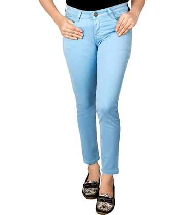 JB JUST BLACK Cotton Lycra Jeans - Blue Single