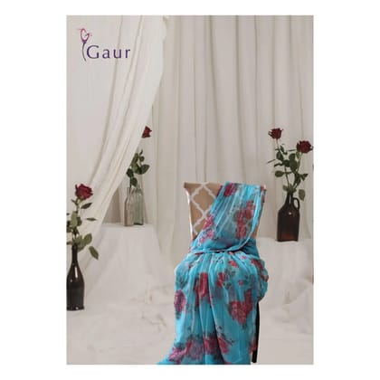 Plain silk sarees with contrast modal border and modal 1 meter blouse piece.