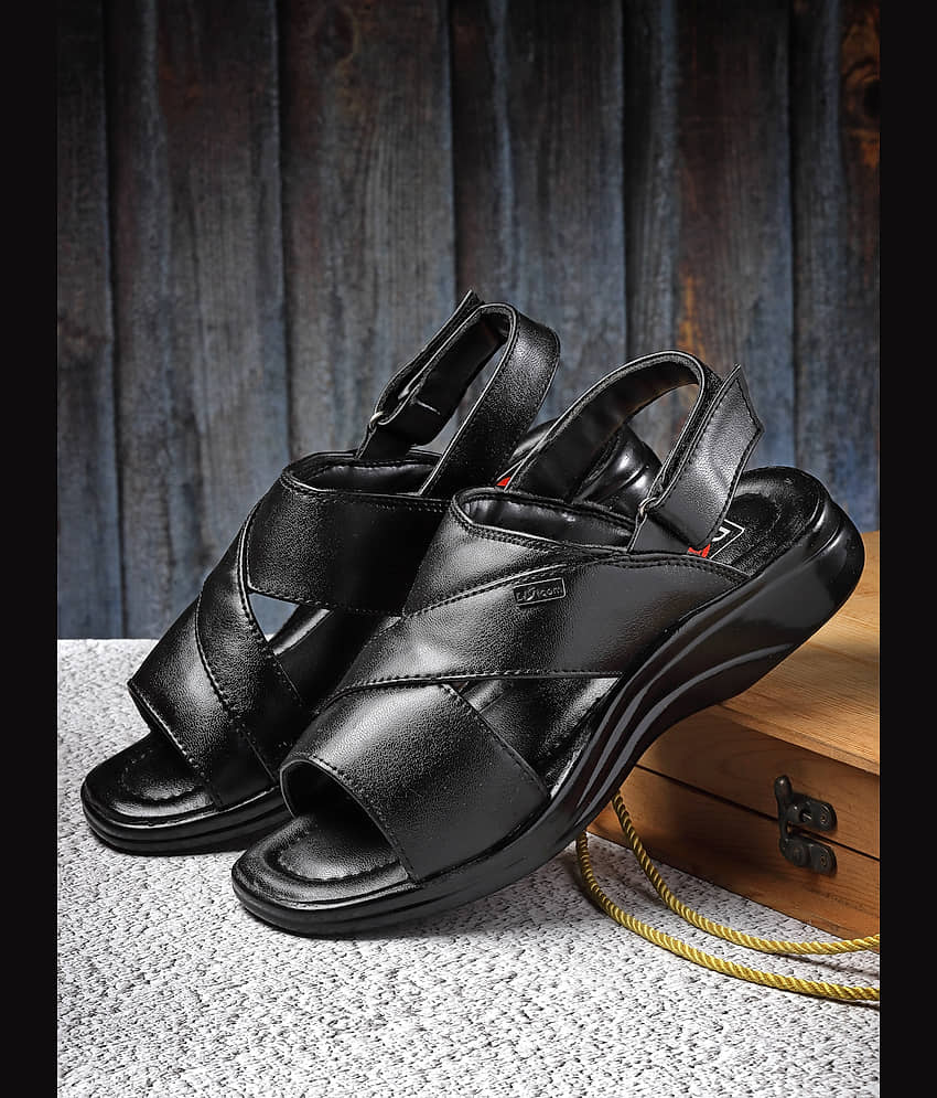 Action - Black Men's Sandals