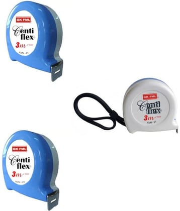 Freemans Centi Flex 3 Mtr Measuring Tape (Set of 3 Piece).