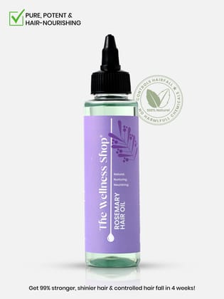 ROSEMARY HAIR TAILAM FOR HAIR REGROWTH AND STRENGTH (CONTROLS HAIR FALL IN 4 WEEKS)-100ml