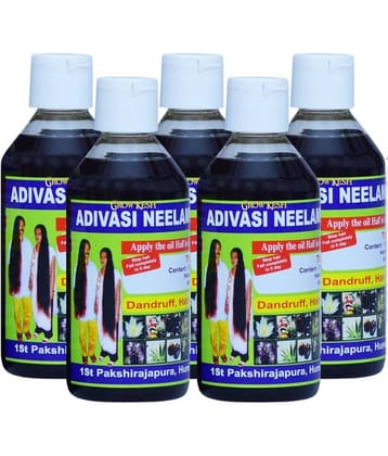 Growkesh Anti Hair Fall Almond Oil 500 ml ( Pack of 5 )