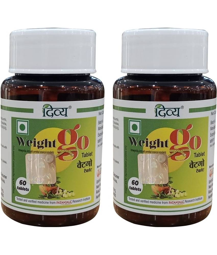 Divya Weight go Tablet 60 No.s (Pack of 2)