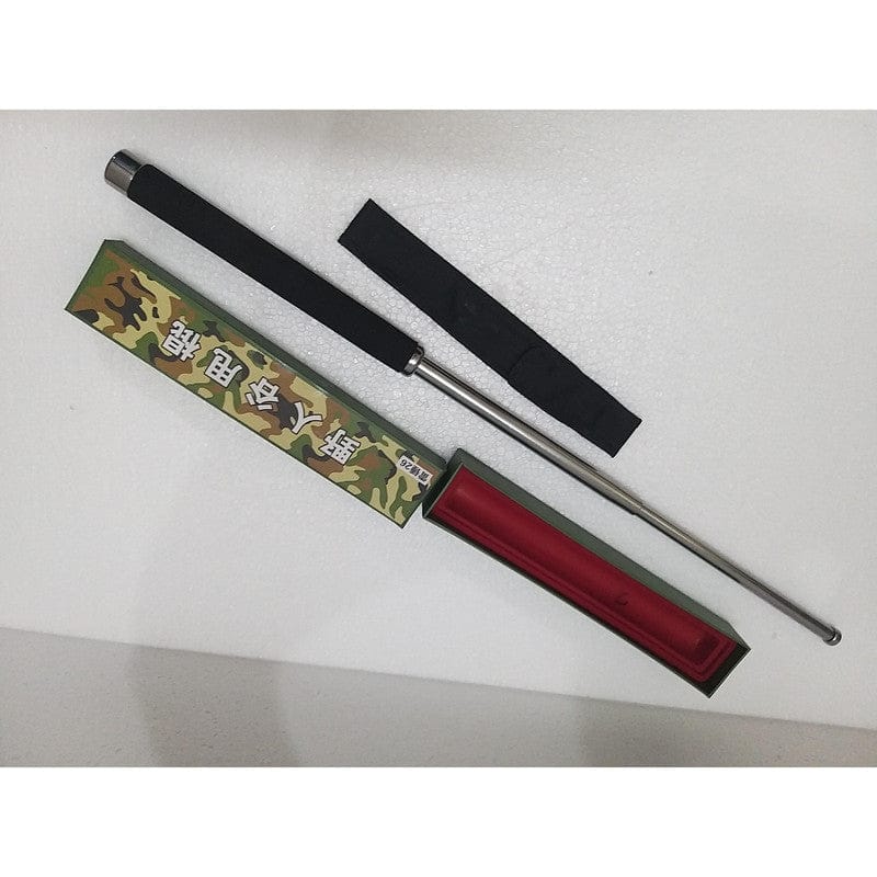 Car Bike Travelling Safety Tool Folding Stick with Nylon Bag Cover (1081)
