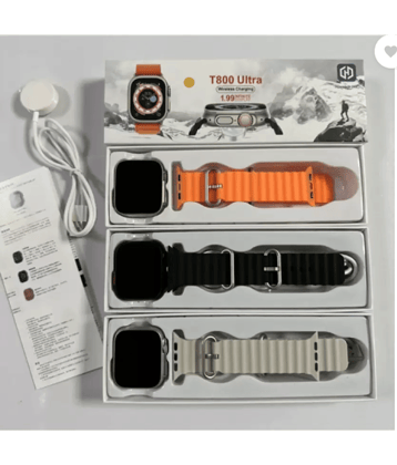 WOF AMOLED BT Calling Smart Watch with Silicone Strap Upto 5-10 days Backup ( Orange )