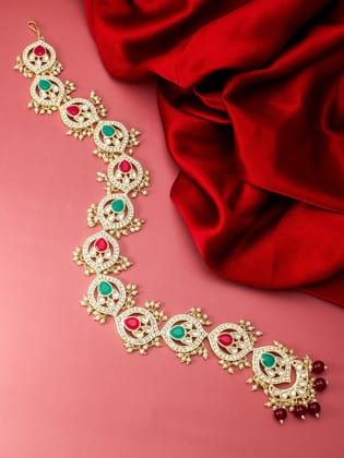 Morison Multi-Colored Jhumka Earrings Bold and Playful