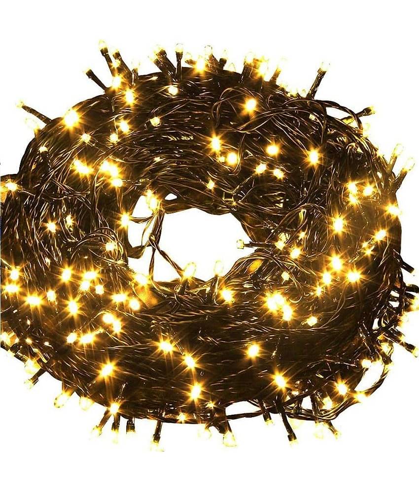 MIRADH - Yellow 10Mtr String Light ( Pack of 1 )