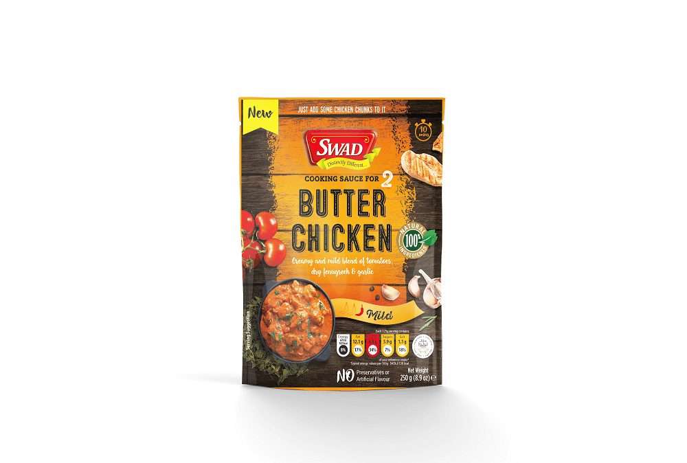 SWAD Ready to Cook and EatAll Purpose Gravy Combo Pack Of Butter Chicken Sauce/Tikka Masala Sauce/Korma Curry Instant Mix Vegetarian with No Added Preservative And Colours - 250gm Each (Pack of 3)