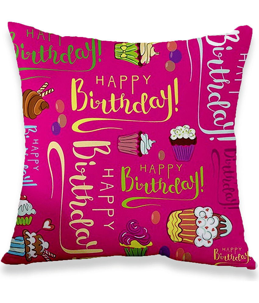 Ros - Multicolor Nylon Gifting Printed Cushion