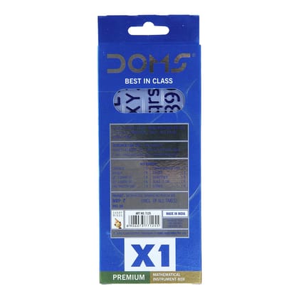 Doms X1 Premium Mathematical Drawing Instrument Box