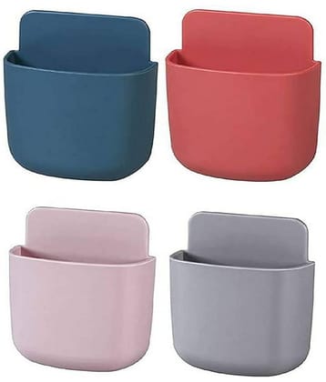 Remote Holder Wall-Mounted Storage Box ( set of 4 pcs)