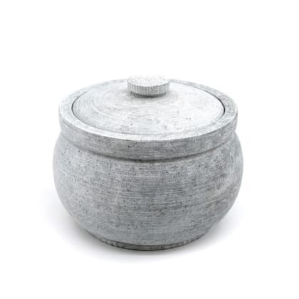 Soapstone Curd Jar-500 ml