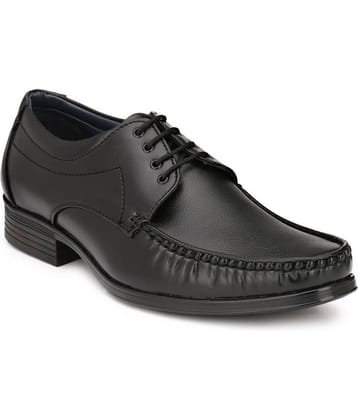 Leeport - Black Men's Oxford Formal Shoes