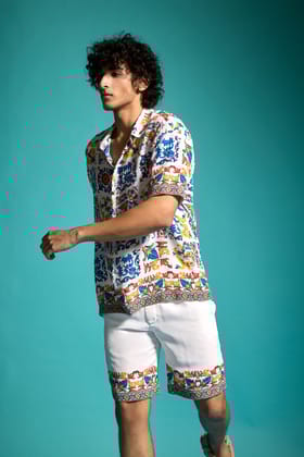 CASABLANCA SHORTS SET-L / 34 / Multi