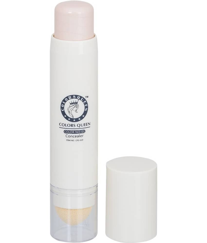 Colors Queen Pearl Concealer with Inbuild Cusion for blend 6ml, Natural (Shade - 03)
