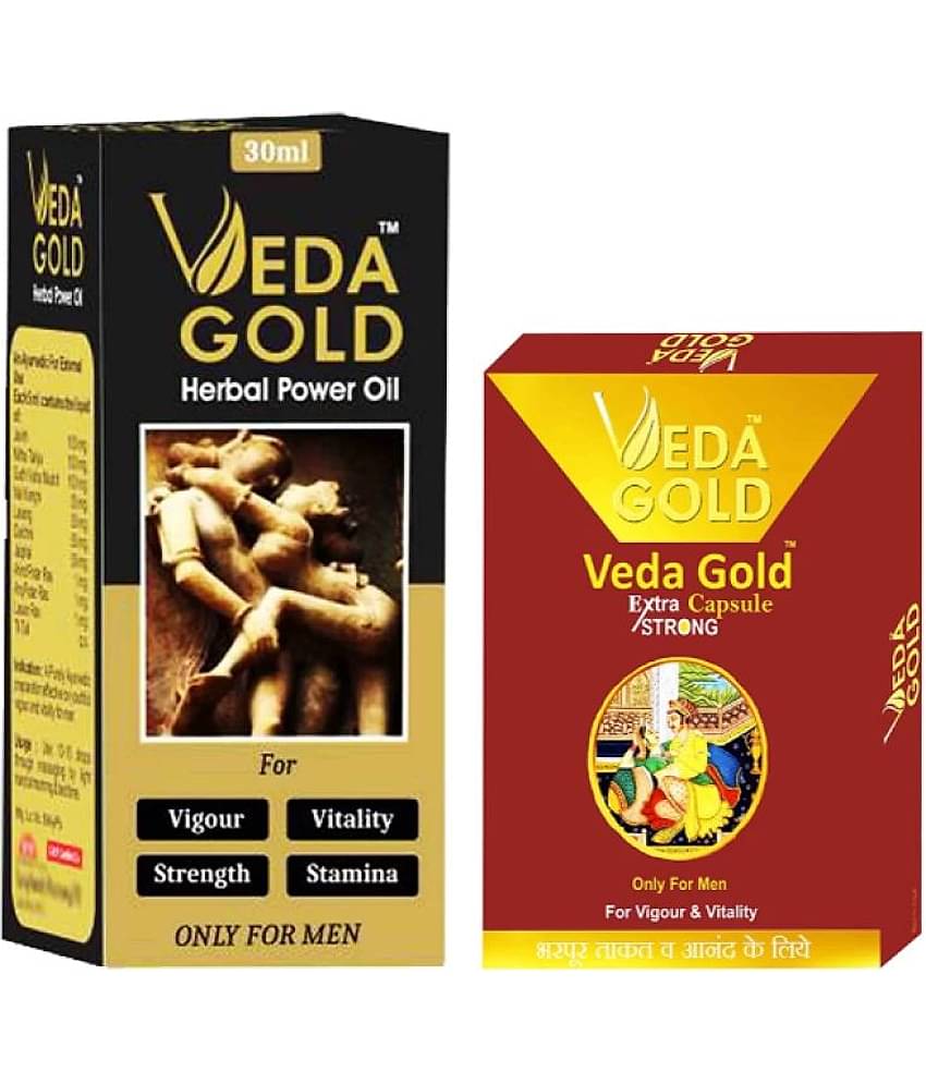 power oil and capsule for men,Veda Gold Capsule and Oil