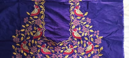 Classic Floral Print Blouse Piece