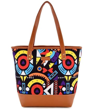 Lychee Bags Multi Canvas Tote Bag