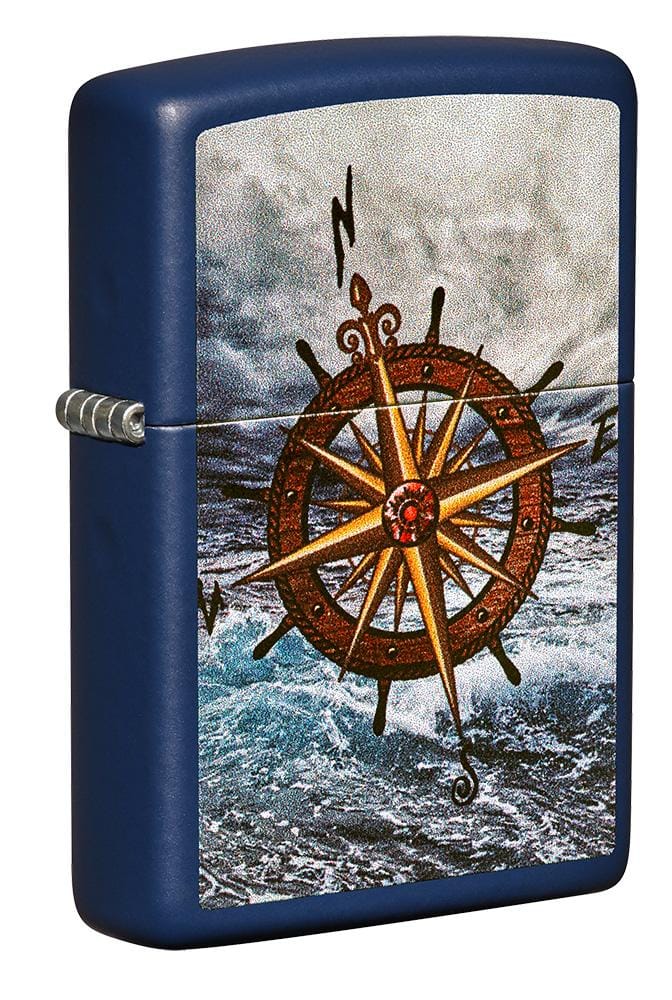 Zippo Compass Design Windproof Pocket Lighter