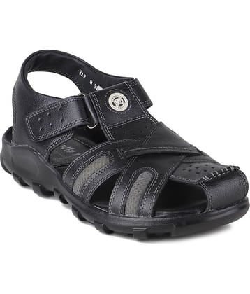 Red Chief - Black Men's Sandals