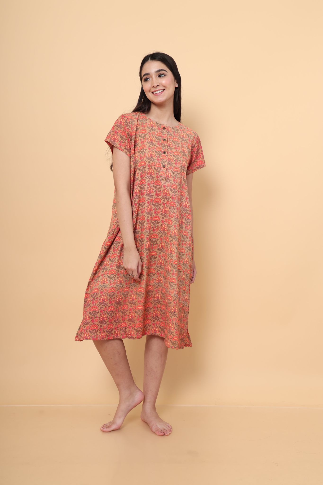 Golnar Night Dress-S/M
