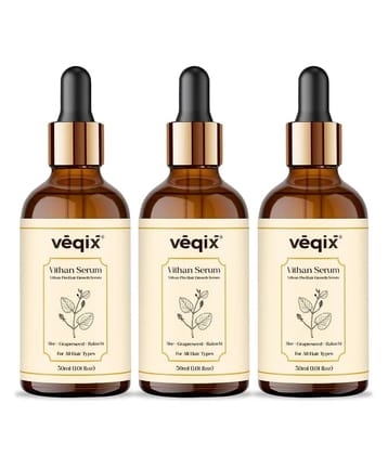 Veqix Ayurvedic Vithan Pro Hair Serum for Hair Growth30ml (Pack of 3)