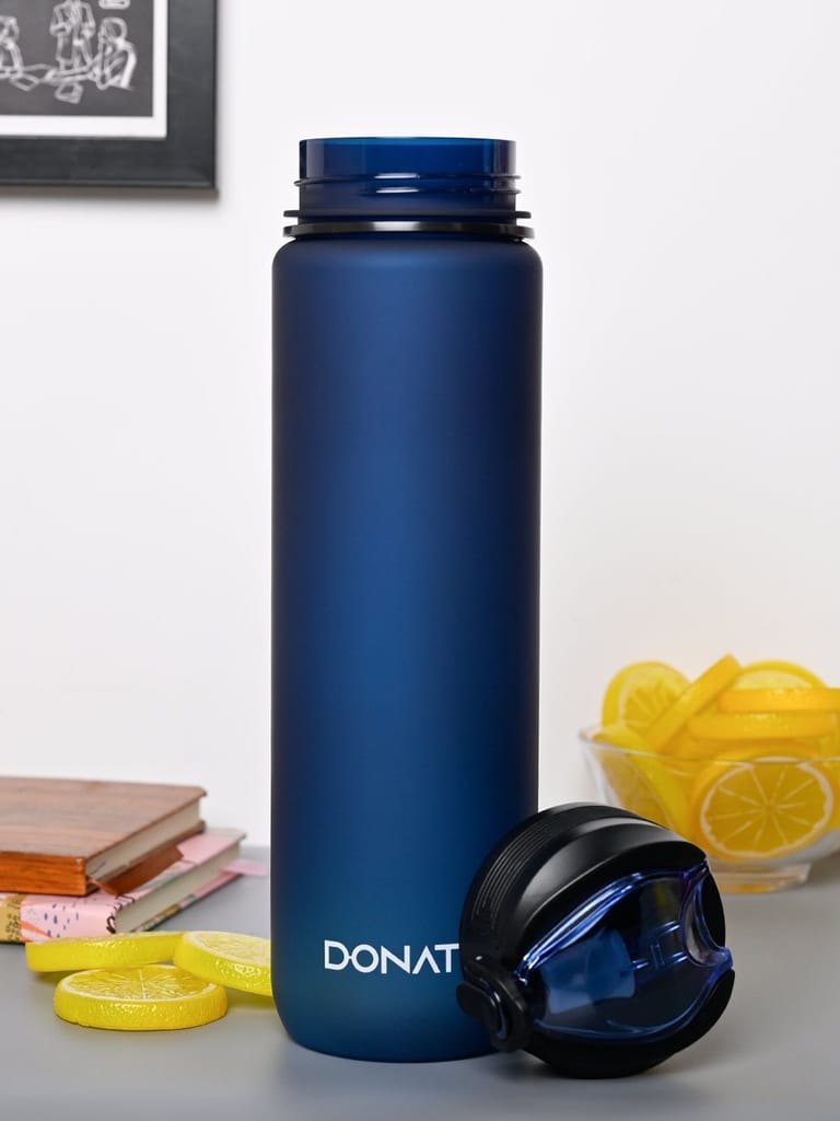 Donati Travel Bottle 1000ML - Blue Plastic Matte Finish