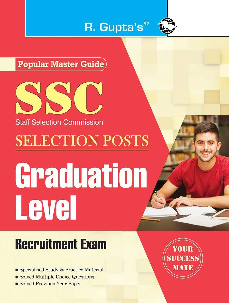 SSC (Selection Posts) Graduation Level Recruitment Exam Guide [Paperback] [Nov 08, 2024] RPH Editorial Board