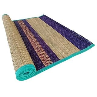 Koram Pai Kora Natural Handwoven Yoga Sleeping Multi-Color Multi-Design 6 Feet 1 Qty