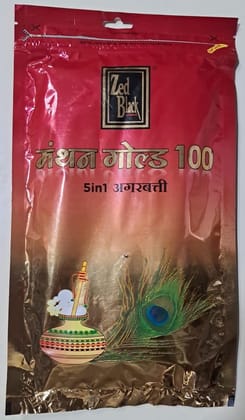 ZED BLACK AGARBATTI MATHAN GOLD 100
