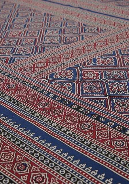 Ajrakh Block Printing