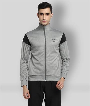 YUUKI Grey Polyester Jacket