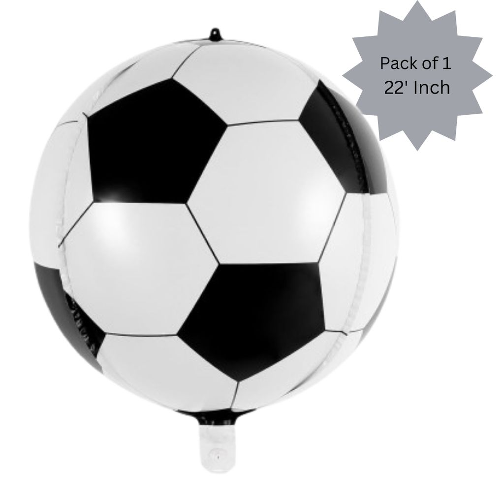 Soccer Shaped Round Orbz Balloon - Party and Festive Needs | Buy online on ZillyBuy