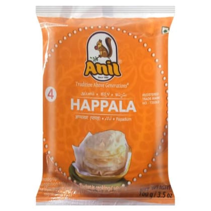 Anil Happala Papadum, 100 gm