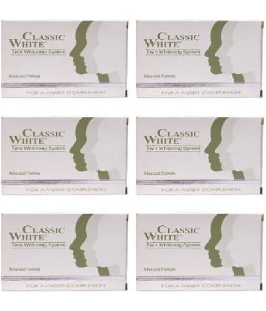 Classic White  Skin Whitening  Soap 85 g Pack of 6
