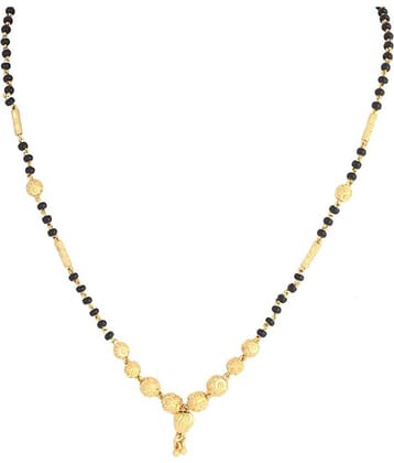 YouBella Golden Alloy Mangalsutra with Chain
