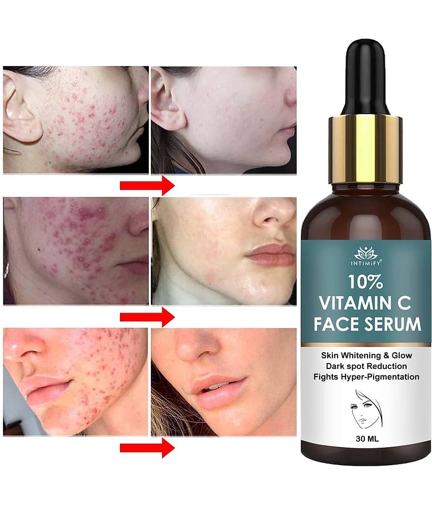 Intimify Face Serum, 10% Vitamin C Skin Toning Face Serum, Skin Brightening Serum, 30 Ml