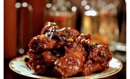 Teriyaki chicken wings (6 pcs)