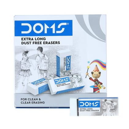 DOMS Exraong Dust Free Eraser 20 Pcs